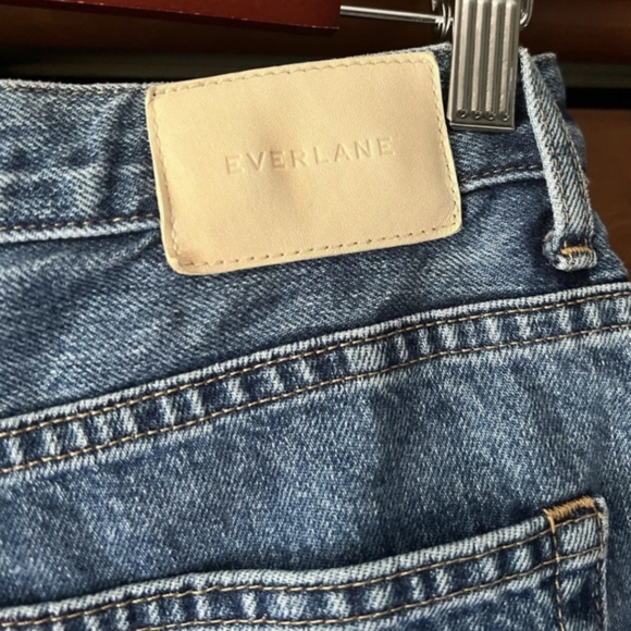 Everlane Women's Original Cheeky Straight Jeans Denim Blue Size 27 - Picture 8 of 10